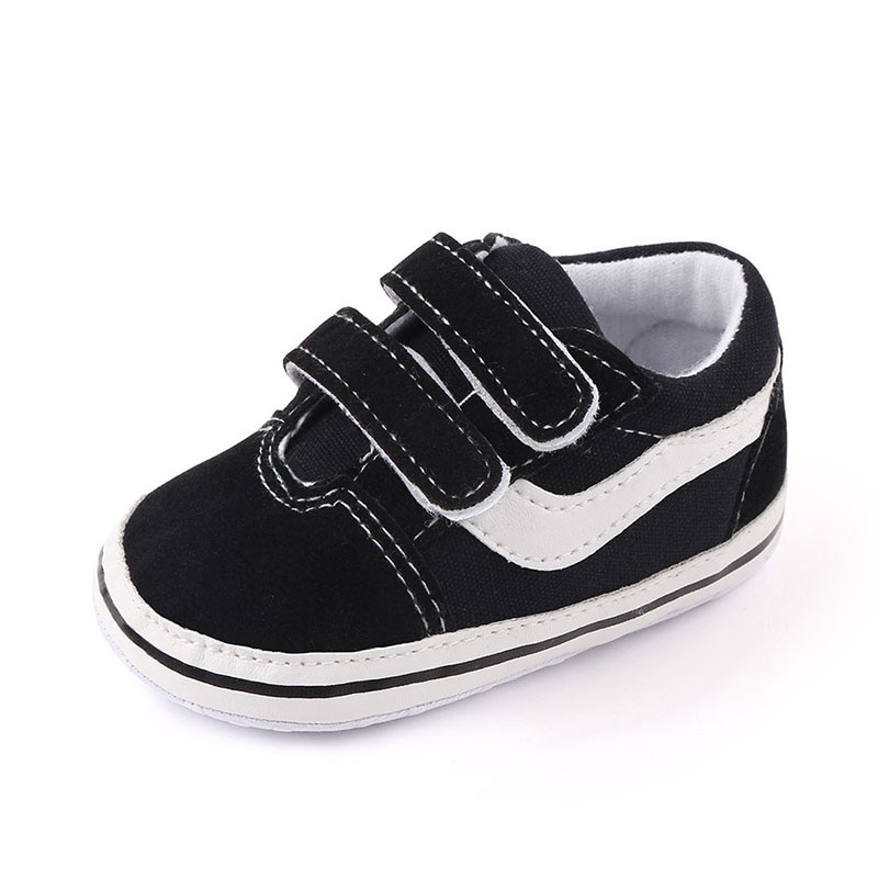 Spring Summer New White Black Baby Shoes Soft Cotton Non-slip Sneakers Casual Shoes For Baby Boy Girl Infant Toddler Shoes