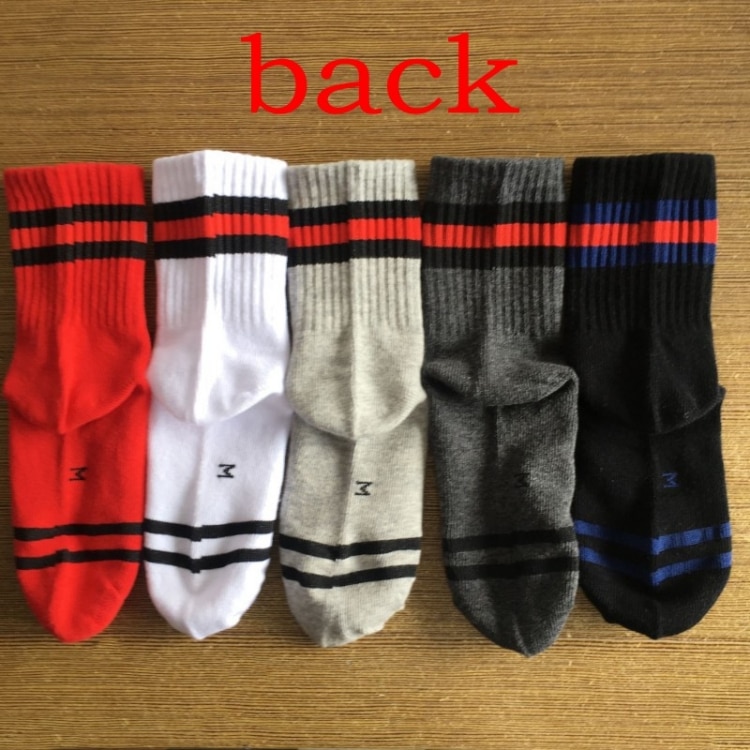 5 pairs / lot Children Socks Spring & Autumn Stripe High Quality Cotton Brand student Kids Socks 4-12 Year Baby Boys Socks