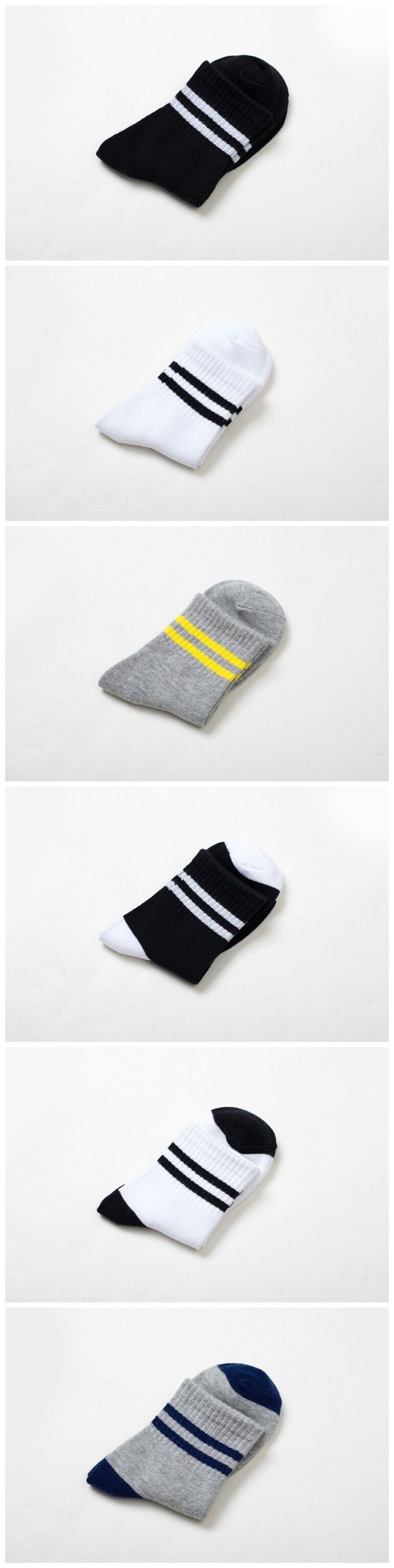 5 pairs / lot Children Socks Spring & Autumn Stripe High Quality Cotton Brand student Kids Socks 4-12 Year Baby Boys Socks