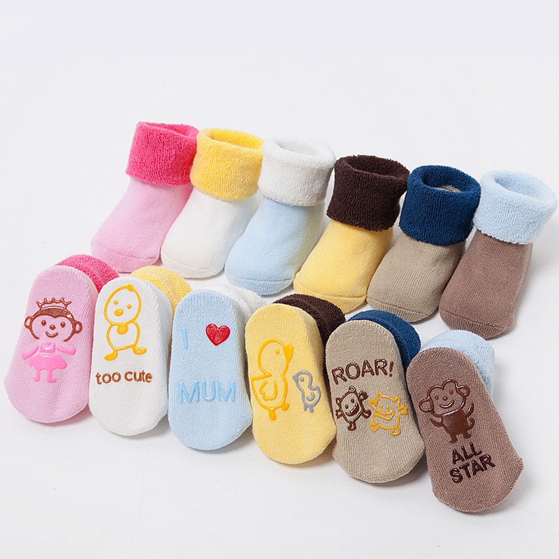 Baby's Cute Bright Cotton Socks