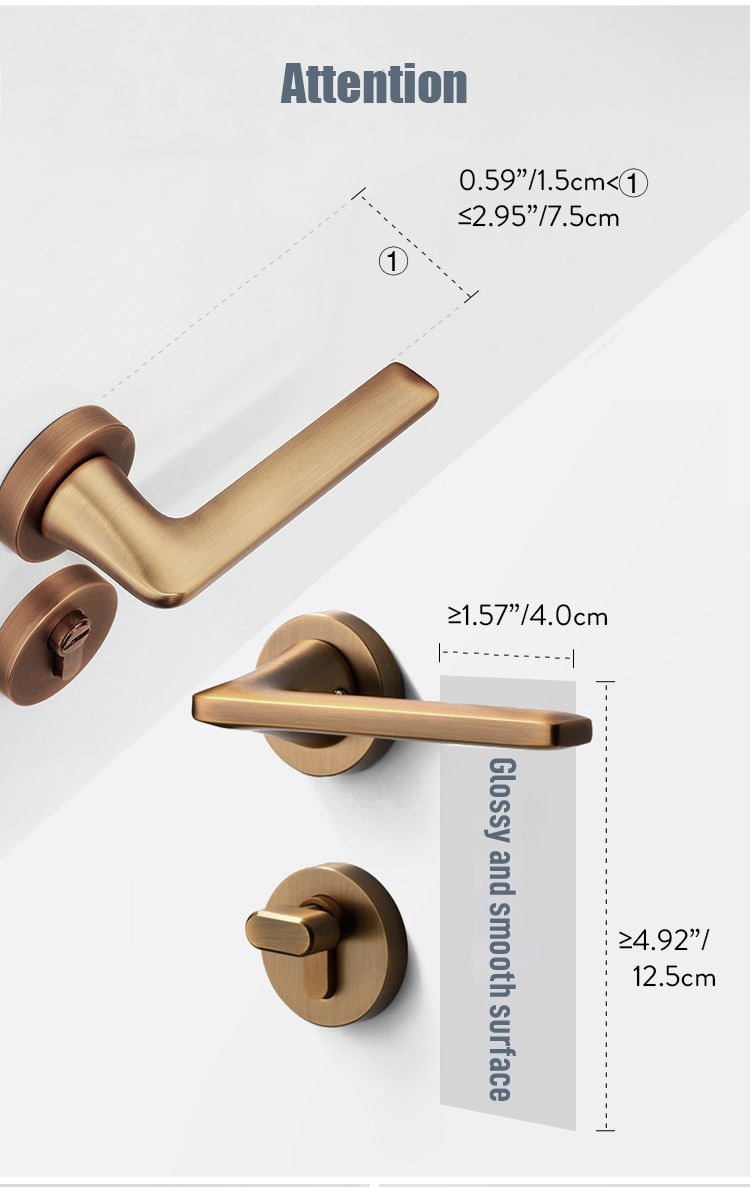 EUDEMON Door Lever Lock, Baby Proofing Door Handle Lock,Childproofing Door Knob Lock Easy to Install and Use 3M VHB Adhesive